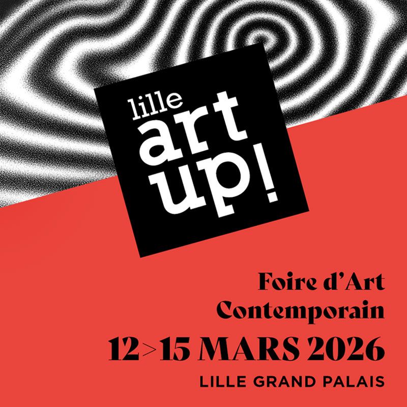 Official poster of the art fair Lille Art Up! 2026