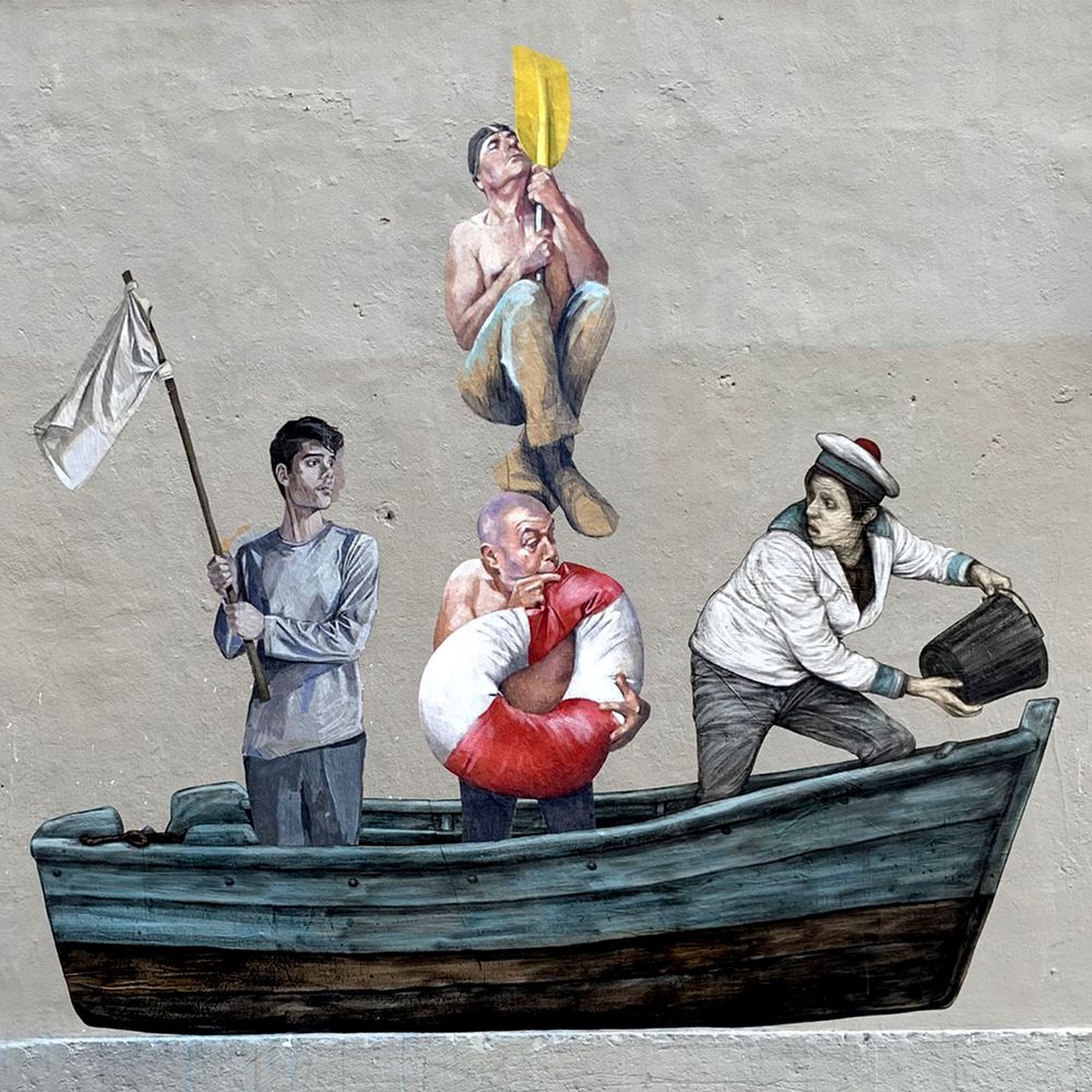 Enter the Weird and Wonderful World of Levalet's Poster Art