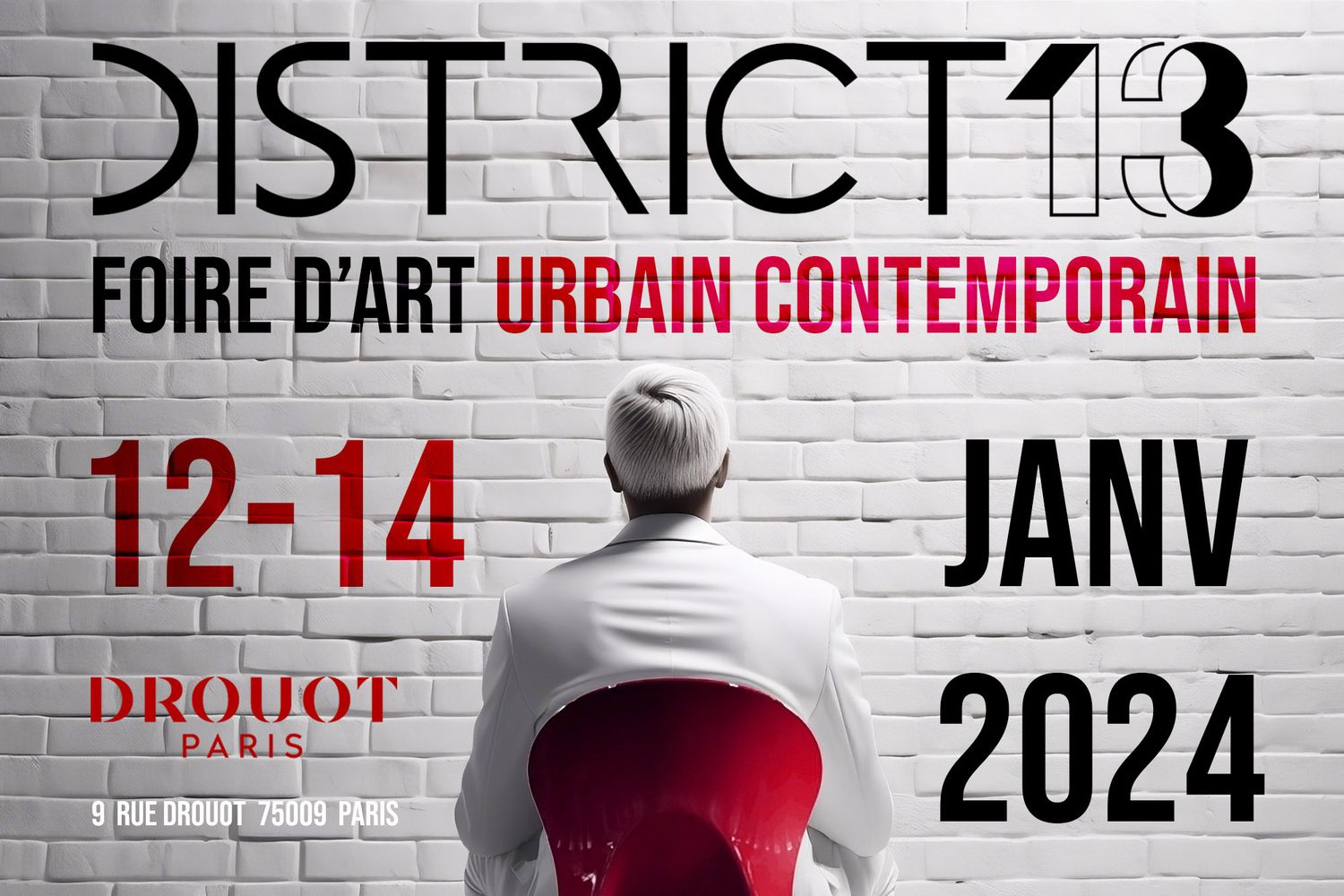 District 13: Urban Art lovers will meet in Paris from 12 to 14 January 
