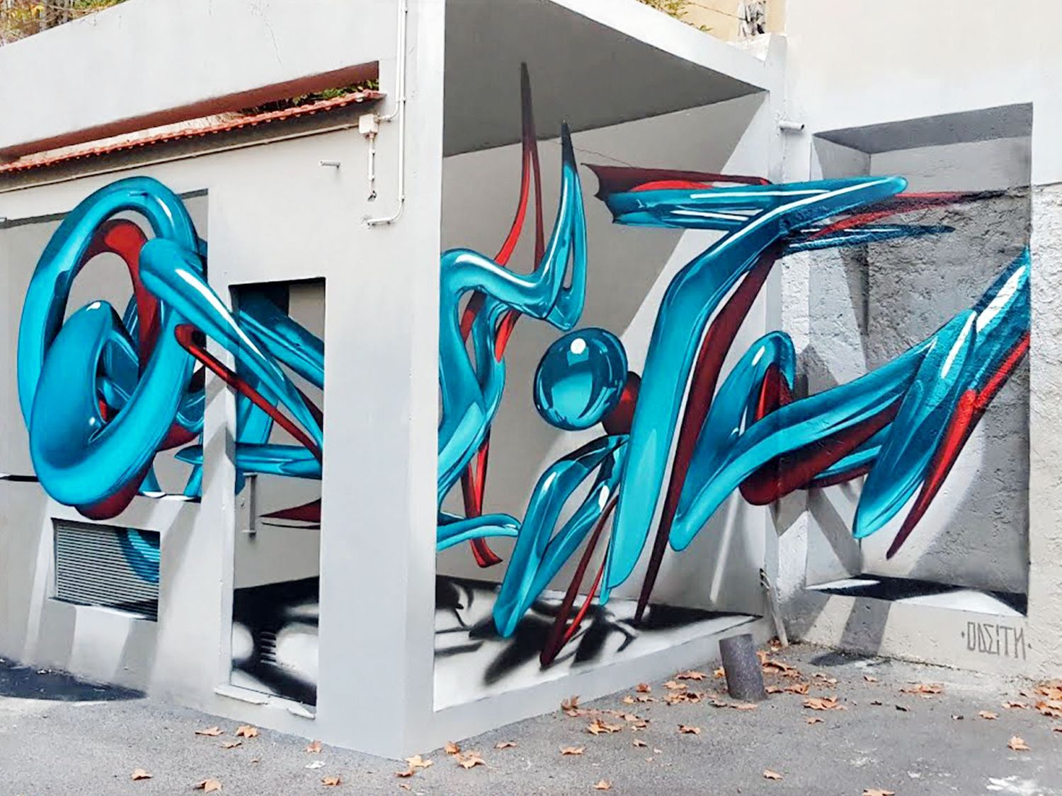 Initié à New York dans les années 1990, le style 3D a ensuite inspiré des milliers d’artistes dans le monde entier jusqu’à être poussé à son extrême au travers de l’anamorphose (©Odeith).