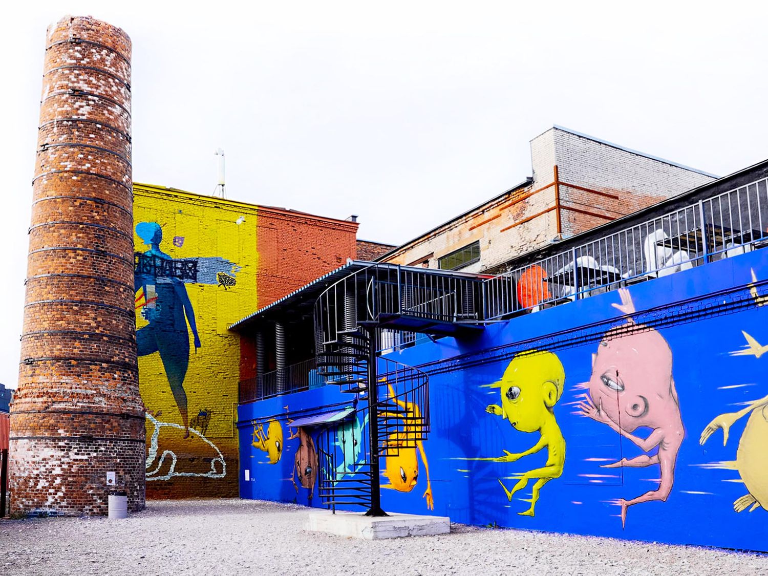 Opened in 2014 to the general public with a permanent exhibition of mural paintings, the SAM is the very first museum exclusively dedicated to Street Art in the world (©Street Art Museum).