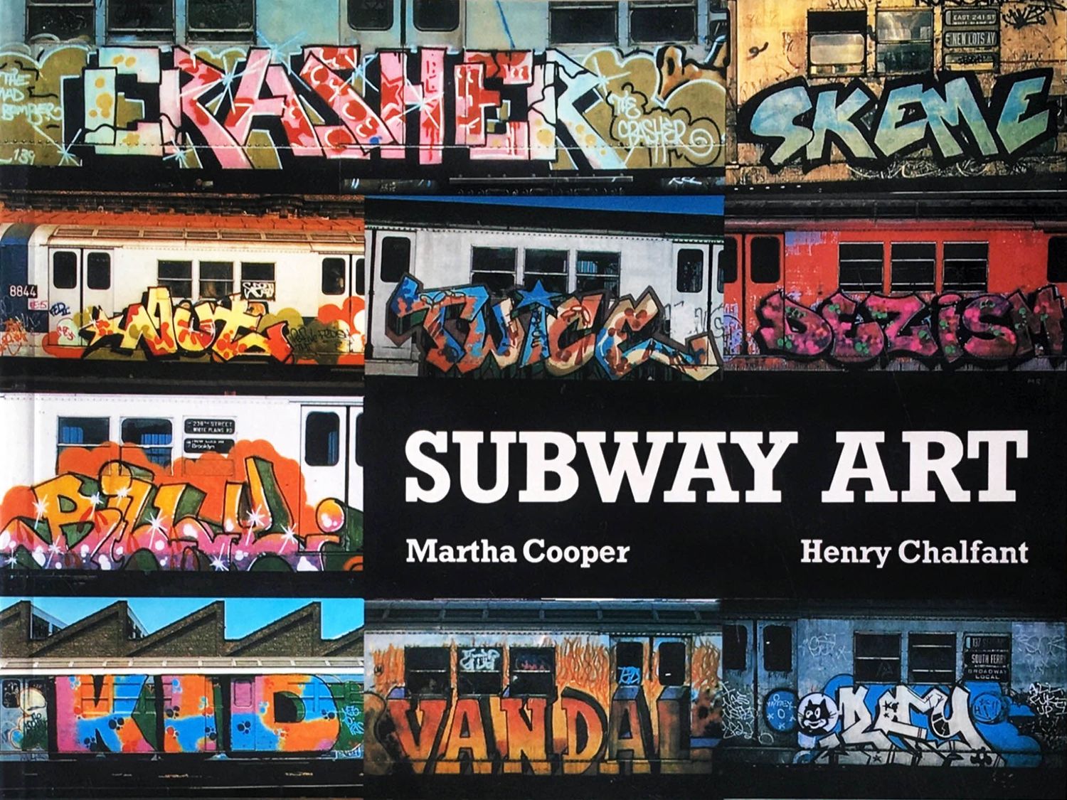 Publié en 1984, le livre “Subway Art” regroupe une sélection de photographies capturés par Martha Cooper et Henry Chalfant qui permettra à toute une génération de se développer en Europe.