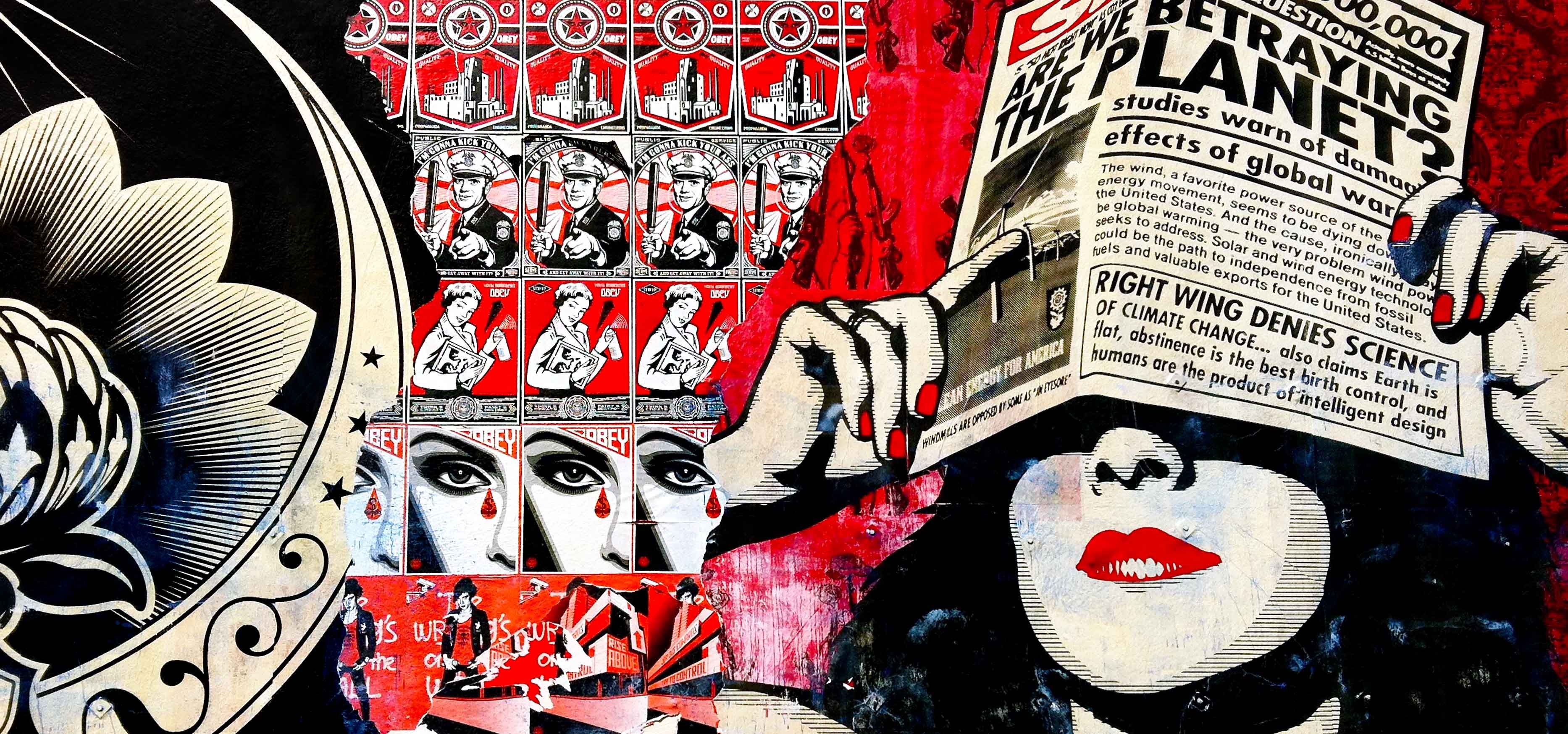 Shepard Fairey (Obey), cover picture