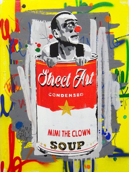 Mimi The Clown - Street Art Soup