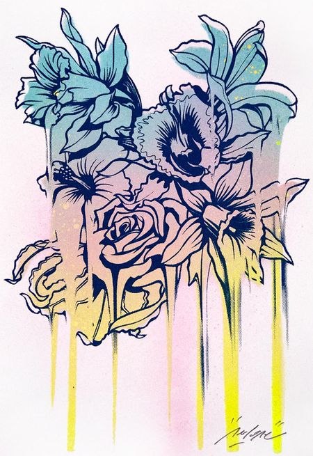 Nerone - Dripping Flowers #9