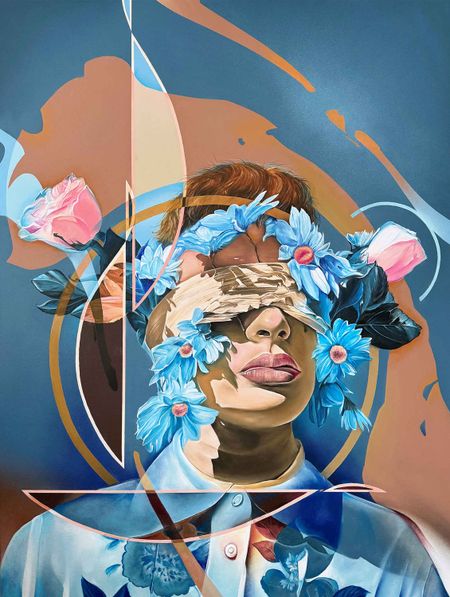 Gomad - Hidden Hues In Blues (Print #3)