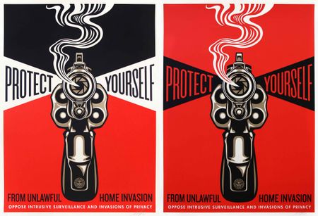 Shepard Fairey (Obey) - Home Invasion I + II