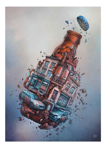 Graffmatt - La Ville Sous Pression HMP (Print #3) 