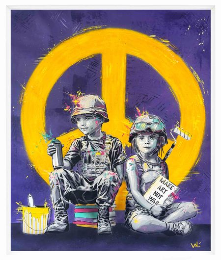 Valé - Make Art Not War (Purple)