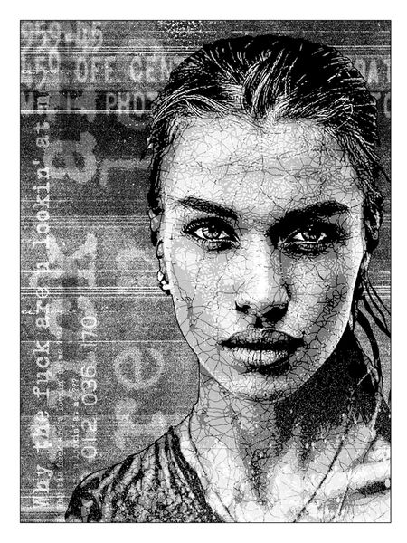 Kelu Abstract - Penelope (Print #1)