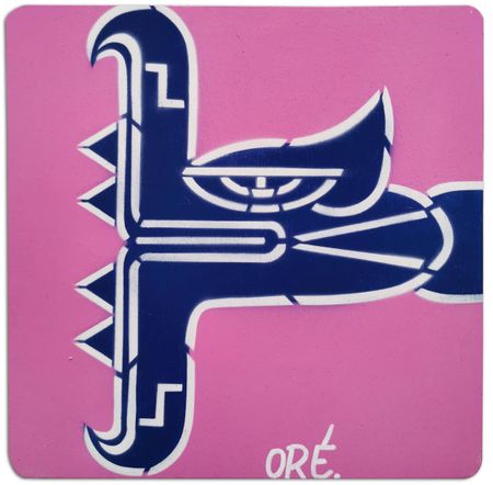 Oré - Quetzalcóatl (Blue & Pink)