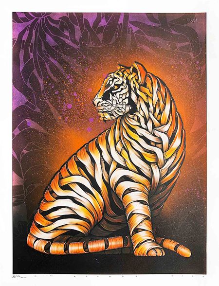 Otto Schade - Ribboned Tiger