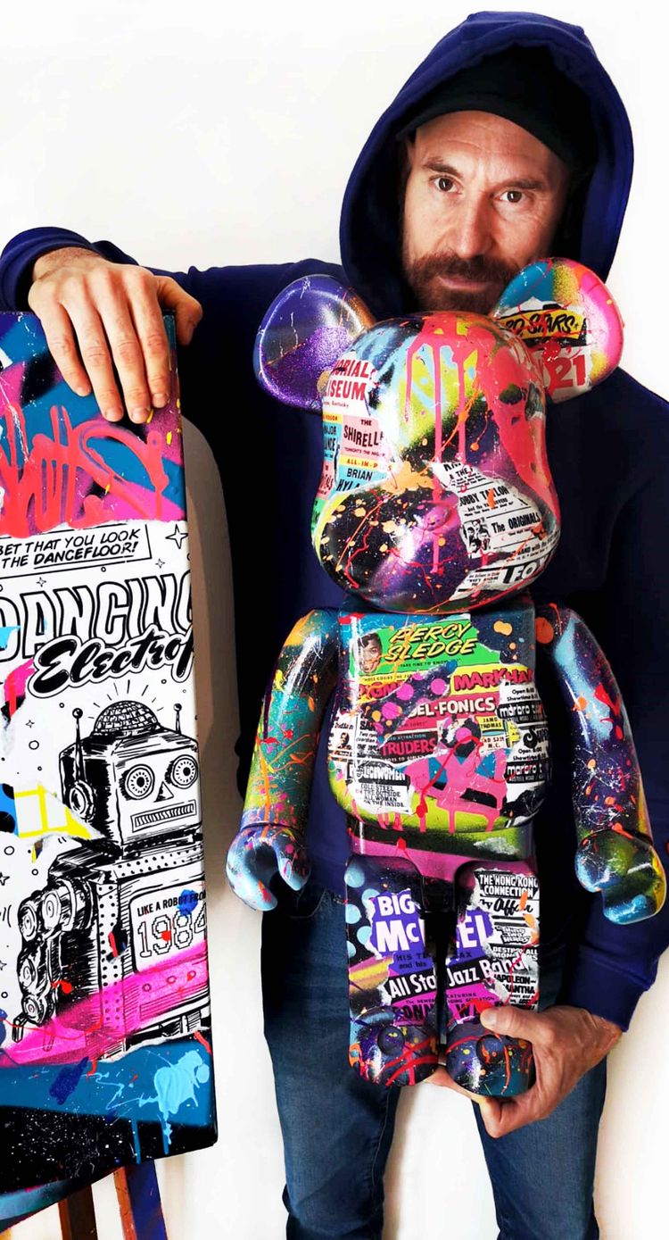 Urbaneez | Jo Di Bona Bearbrick 1000% by Jo Di Bona | Buy Street
