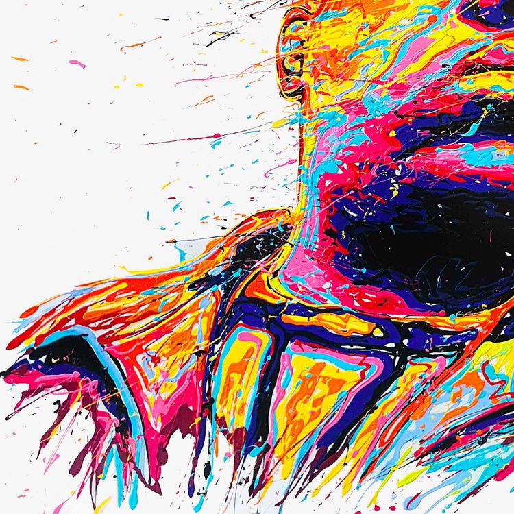 The Notorious B.I.G. - Nins studio art - Digital Art & AI
