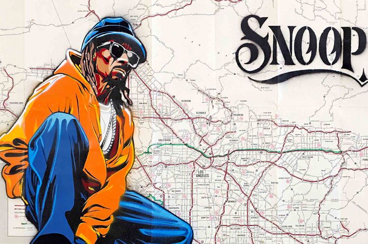 Snoop dogg poster print art 30x30 inches – Ey art studio