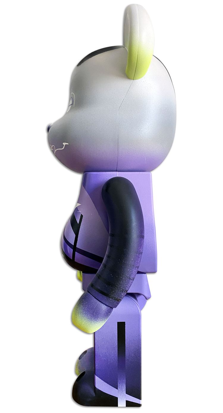BE@RBRICK The Smurfs 「The Purple Sm1000％ Medicom Toy - BE@RBRICK The Smurfs The Purple Smurfs 1000